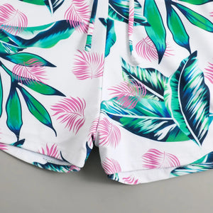 2025 Summer High Waist Swimsuit Bikini Sets with Shorts Female Swimwear Beach Wear Two - piece Bathing Suit Sports Women Clothing - Flawda Baby Enterprises