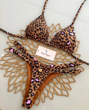Sexy Print Bikini Sets 2025 Summer Fashion High Waist Bathing Suit Women's Swimming Suit Biquinis Two Pieces Suit Beachwear