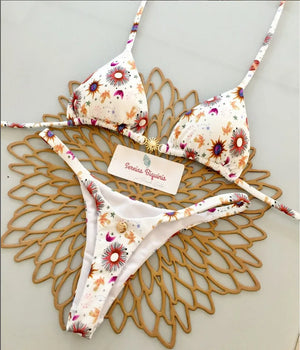 Sexy Print Bikini Sets 2025 Summer Fashion High Waist Bathing Suit Women's Swimming Suit Biquinis Two Pieces Suit Beachwear