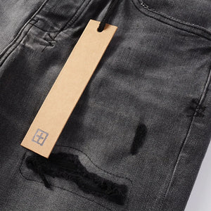 KSUBI Cross Jeans High Street Red Cross Embroidery Logo Low Rise Jeans Men's Women's Streetwear Metal Button Slim Stretch Jeans
