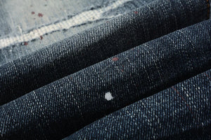 New Purples 2024 Men jeans with top street distressed paint repair low raise Skinny Denim brands pants