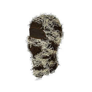 New Fuzzy Balaclava Hat Full Face Cover Ski Mask Knitted Beanies Distressed Winter Windproof Warm Bicycle Neck Camouflage Cap