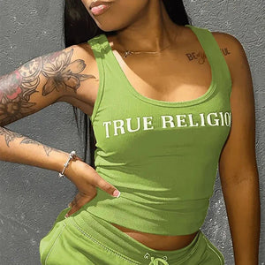 Crop Tops Summer Ribbed 2 Piece Pant Set Outfits Women Y2K Streetwear Sexy Club Graphic Crop Shirts Two Piece Set Shorts Pant - Flawda Baby Enterprises