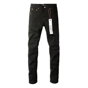 MEN's Purple Slim Fit Stretch Ripped Denim Trousers Jeans for American Trendsetters - Flawda Baby Enterprises