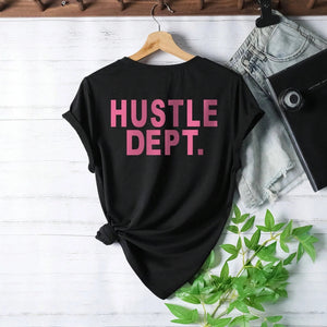 Mia Muse T-Shirts Summer Simple Decent Letter Print Short Sleeve Crew Neck Regular Fit Daily Basic T-Shirts for Women - Flawda Baby Enterprises