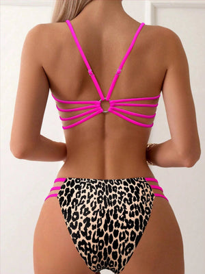Sexy Leopard Micro Bikini 2025 Women Swimsuit Female Swimwear High Waist Bikinis Sets Brazilian Bandeau Beach Wear Bathing Suit - Flawda Baby Enterprises