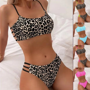 Sexy Leopard Micro Bikini 2025 Women Swimsuit Female Swimwear High Waist Bikinis Sets Brazilian Bandeau Beach Wear Bathing Suit - Flawda Baby Enterprises
